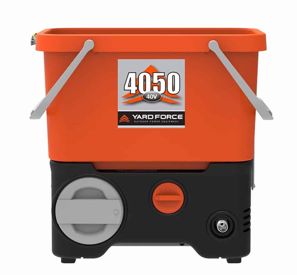 Yard Force LithiumIon Bucket Pressure Washer
