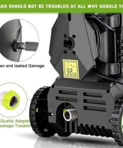 Electric Pressure Washer Homdox Pressure Washer 1500W Power Washer High Pressure Cleaner Machine with 5 Nozzles Foam Cannon 3