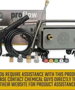 Chemical Guys EQP408 ProFlow Performance Electric Pressure Washer PM2000, 14.5-Amp Motor 2030 Max PSI, 1.77 GPM, Includes 5 Full Range QC Tips - 2