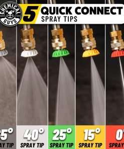 Chemical Guys EQP408 ProFlow Performance Electric Pressure Washer PM2000, 14.5-Amp Motor 2030 Max PSI, 1.77 GPM, Includes 5 Full Range QC Tips - 8