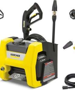 Kärcher - K1700 Cube TruPressure Electric Pressure Washer - 1700 PSI - 2125 Max PSI Power Washer - With 3 Nozzles for Cleaning Cars, Siding, Driveways - 1