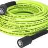Flexzilla Pressure Washer Hose with M22 Fittings, 1-4 in. x 50 ft., ZillaGreen - HFZPW3450M-E - 1