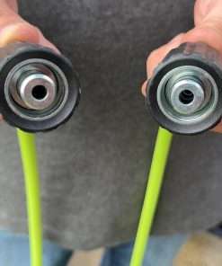 Flexzilla Pressure Washer Hose with M22 Fittings, 1-4 in. x 50 ft., ZillaGreen - HFZPW3450M-E - 7