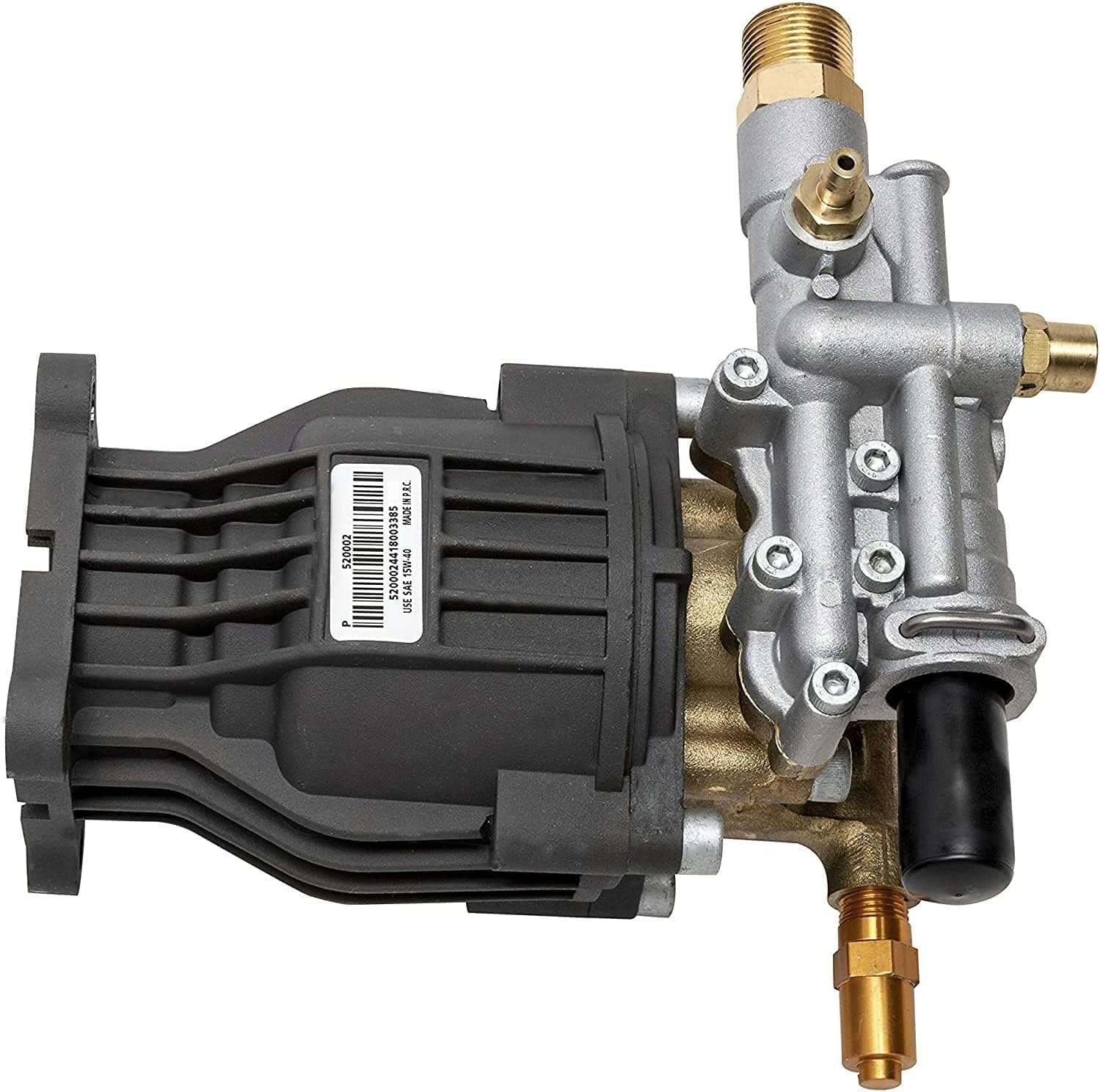 OEM Technologies 90029 Replacement Pressure Washer Pump Kit, 3400 PSI, 2.5 GPM, 3-4 Shaft, Includes Hardware and Siphon Tube - 7