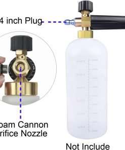 RIDGE WASHER 1.1 mm Foam Cannon Orifice Nozzle, Universal Thread Tips for Snow Foam Lance, 2-Pack - 2