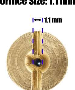 RIDGE WASHER 1.1 mm Foam Cannon Orifice Nozzle, Universal Thread Tips for Snow Foam Lance, 2-Pack - 4