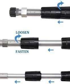 Twinkle Star 4000 PSI Commercial Grade Telescoping Pressure Washer Wand for Pressure Washers with Belt - 2