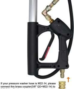 Twinkle Star 4000 PSI Commercial Grade Telescoping Pressure Washer Wand for Pressure Washers with Belt - 4