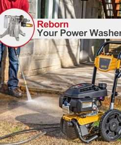 YAMATIC 7-8 Shaft Vertical Pressure Washer Pump 3000 PSI @ 2.5 GPM Replacement Pump for Power Washer Compatible with - 7