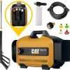 Cat Electric Pressure Washer - 1800 PSI 2.0 GPM with high pressure hose, quick release gun, Nozzle lance, Water Pressure Washer Foam Cannon, Power Wash your home patio, fence, driveway & RV - 1