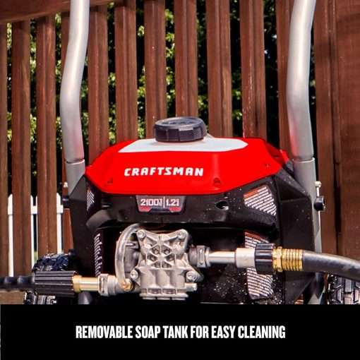 Craftsman Electric Pressure Washer, Cold Water, 2100-PSI, 1.2 GPM, Corded (CMEPW2100) - 6
