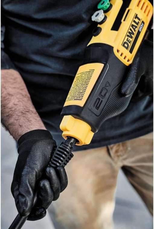 DEWALT Cordless Pressure Washer, Power Cleaner, 550-PSI, 1.0 GPM, Battery & Charger Included (DCPW550P1) - 8