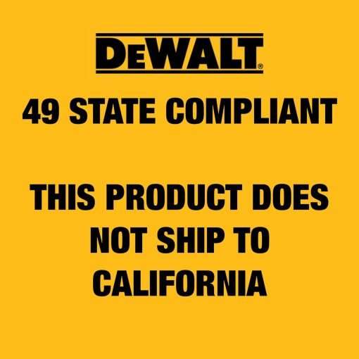 Dewalt DXPW3300-S 3300 PSI Gas Pressure Washer, 2.4 GPM Axial Cam Pump, 208cc Engine, Spray Gun and Wand, 5 QC Nozzles, 1-4-in. x 25-ft. Hose, 49-State - 4