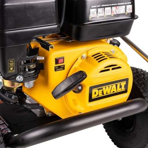 Dewalt DXPW3300-S 3300 PSI Gas Pressure Washer, 2.4 GPM Axial Cam Pump, 208cc Engine, Spray Gun and Wand, 5 QC Nozzles, 1-4-in. x 25-ft. Hose, 49-State - 5