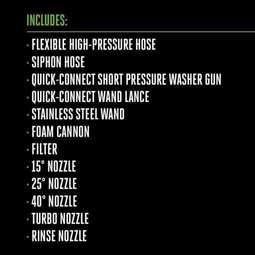 EGO HPW3200 3200 PSI 56-Volt Lithium-ion Cordless Pressure Washer with Multiple Power Mode and Peak Power, Battery and Charger not Included - 10