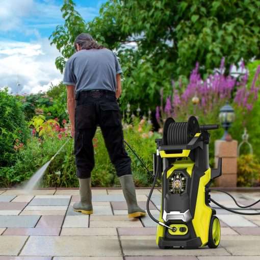 Electric Pressure Washer 4500 PSI 3.2 GPM Touch Screen Adjustable Pressure,4 Nozzles and 500ml Foam Cannon Power Washer Cleaning for Patio - 4