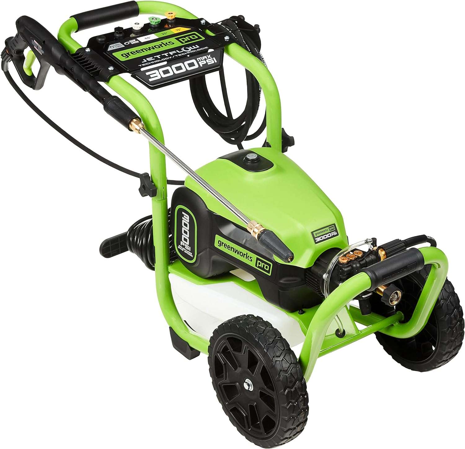 Greenworks 3000 PSI (1.1 GPM) TruBrushless Electric Pressure Washer (PWMA Certified) - 1