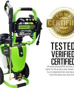 Greenworks 3000 PSI (1.1 GPM) TruBrushless Electric Pressure Washer (PWMA Certified) - 2