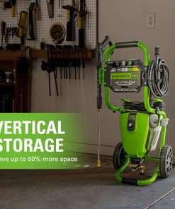 Greenworks 3000 PSI (1.1 GPM) TruBrushless Electric Pressure Washer (PWMA Certified) - 8