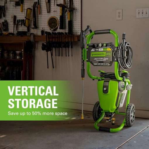 Greenworks 3000 PSI (1.1 GPM) TruBrushless Electric Pressure Washer (PWMA Certified) - 8