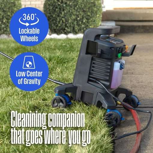 Westinghouse ePX3100 Electric Pressure Washer, 2300 Max PSI 1.76 Max GPM with Anti-Tipping Technology, Onboard Soap Tank, Pro-Style Steel Wand, 5-Nozzle Set - 11