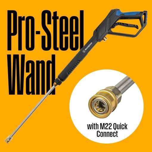 Westinghouse ePX3100 Electric Pressure Washer, 2300 Max PSI 1.76 Max GPM with Anti-Tipping Technology, Onboard Soap Tank, Pro-Style Steel Wand, 5-Nozzle Set - 7