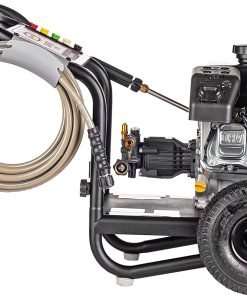 Simpson Cleaning MS61084-S MegaShot 3400 PSI Gas Pressure Washer, 2.5 GPM, Kohler SH270, Includes Spray Gun and Extension Wand, 5 QC Nozzle Tips, 5-16-in. x 25-ft. MorFlex Hose, Black - 7