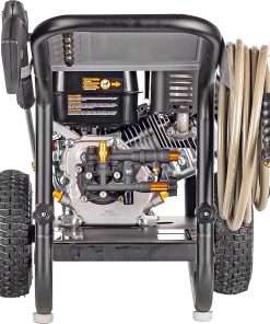 Simpson Cleaning MS61084-S MegaShot 3400 PSI Gas Pressure Washer, 2.5 GPM, Kohler SH270, Includes Spray Gun and Extension Wand, 5 QC Nozzle Tips, 5-16-in. x 25-ft. MorFlex Hose, Black - 8
