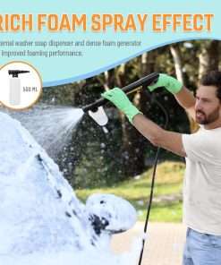 Electric Power Washer 4200PSI 2.5 GPM Pressure Washer with 25 Ft Hose, 4 Quick Connect Nozzles Power Washers Electric Powered Clean Car-Patios - 5