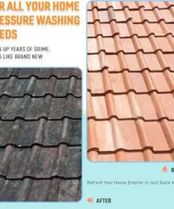 Electric Power Washer 4200PSI 2.5 GPM Pressure Washer with 25 Ft Hose, 4 Quick Connect Nozzles Power Washers Electric Powered Clean Car-Patios - 6