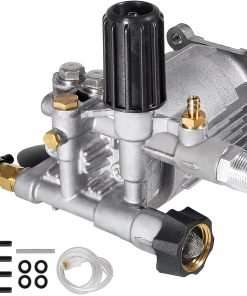 3-4 Shaft Horizontal Pressure Washer Pump, Easy Adjust 2000-3000 PSI, 2.5 GPM, OEM Replacement Pump for Simpson, Honda GC 160, Homelite, and Most Power Washer - 1