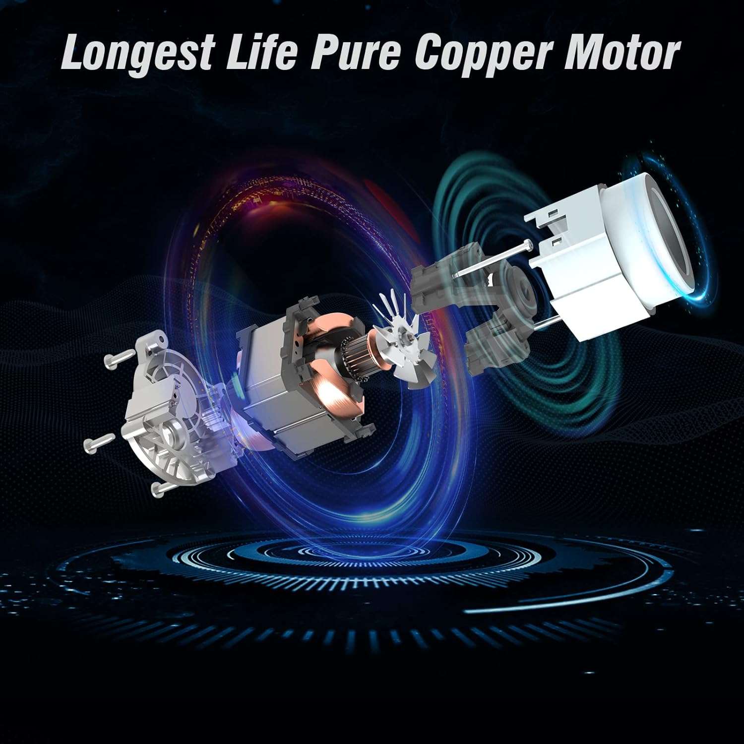 AIVOLT Electric Pressure Washer 3000PSI 2.6GPM High Pressure Power Washer Electric Powered 1800W Portable Pressure Cleaner Machine with 5 Nozzles for Car, Fence and Deck Cleaning - 2