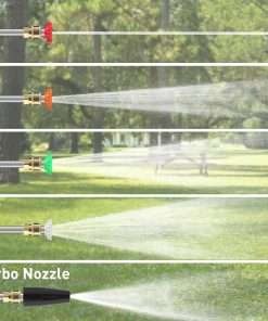 Electric Pressure Washer - 4000PSI 2.8GPM with Nozzle Set, Power Washer with Hose Reel, Foam Cannon Included, Car Wash Machine with Wash Mitt, High Pressure Washer - 5