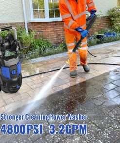 Electric Pressure Washer for Car, Patio, Driveway, Garden, Outdoor Surface Cleaning - 2