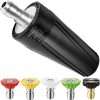 Pressure Washer Turbo Nozzle, 360° Rotating Power Washer Tips, 3400 PSI with 1-4 Quick Connect, 5 Spray Nozzle Tips Replacement For Ryobi, Karcher, Greenworks, and More - 1