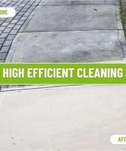 Electric Pressure Washer 3.2GPM Power Washer with 25FT Hose Reel and 4 Nozzles, 5000PSI Max High Pressure Cleaning Machine with Foam Cannon for Cars Fences Driveways Patios, Yellow - 2