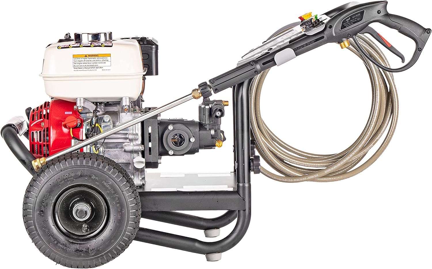 Simpson 61014 3500 PSI at 2.5 GPM Honda GX200 with AAA AX300 Axial Cam Pump Cold Water Professional Gas Pressure Washer PS61002-S - 12