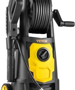 VEVOR Electric Pressure Washer, 2000 PSI, Max 1.65 GPM Power Washer w- 30 ft Hose & Reel, 5 Quick Connect Nozzles, Foam Cannon, Portable to Clean Patios, Cars, Fences, Driveways, ETL Listed - 8