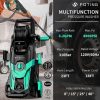 Pressure Washer 4500PSI with 4 Quick Connect Nozzles,Inlet Hose & Filter, Foam Cannon for Cars-Fences-Driveways-Patios - 1
