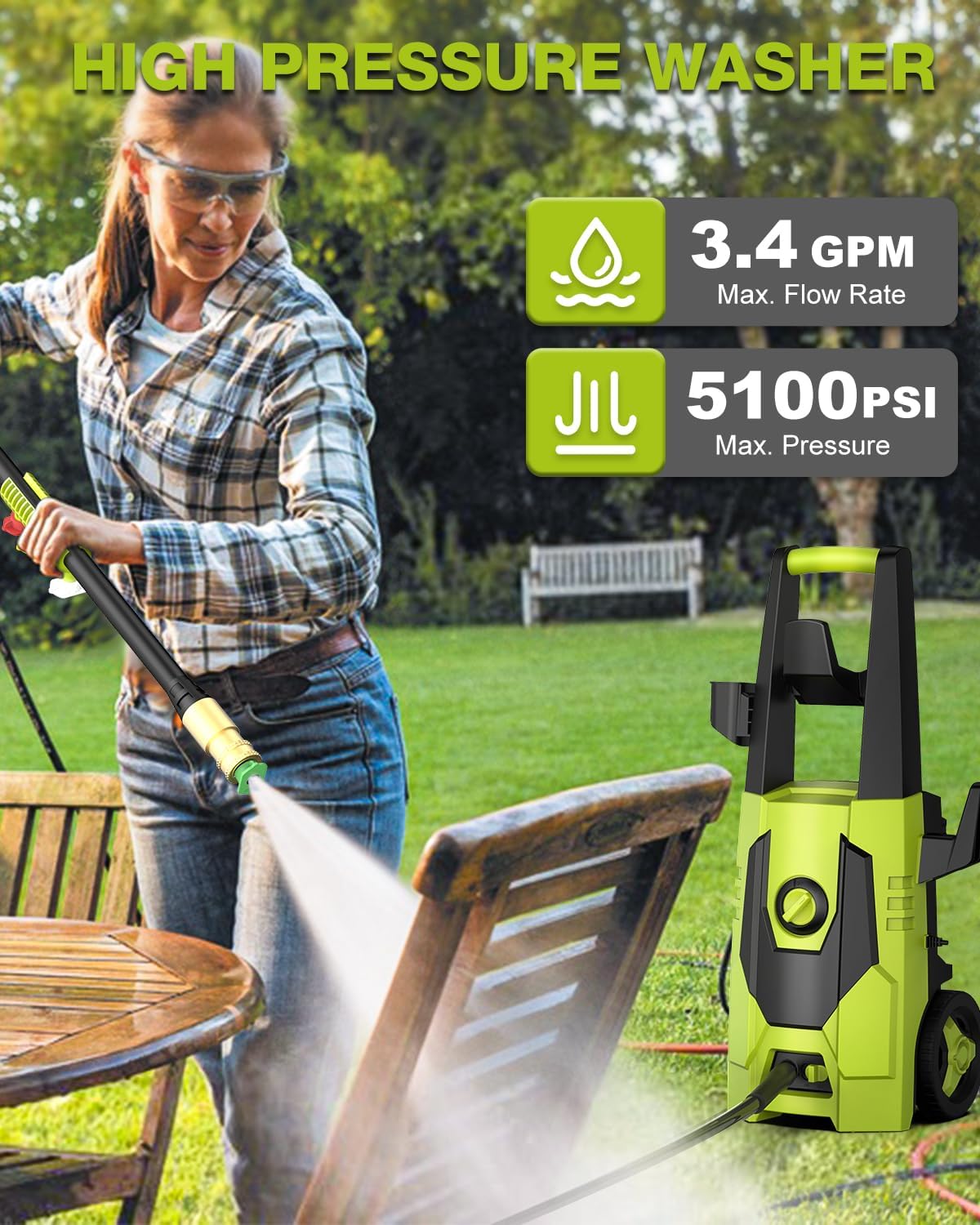 Pressure Washer-Power Washer - 2