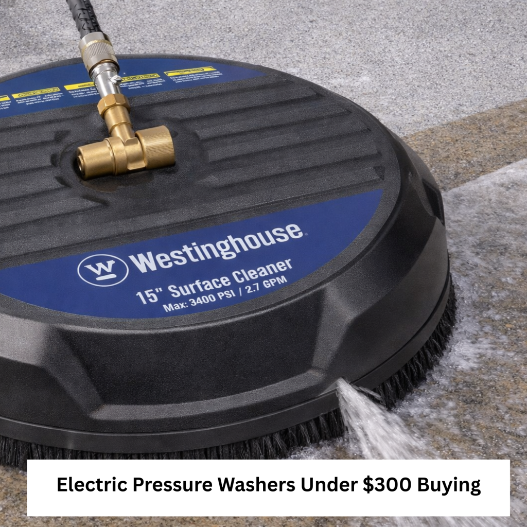 Electric Pressure Washers Under $300 Buying