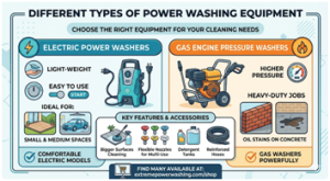 Power Washing Tools for Home Maintenance