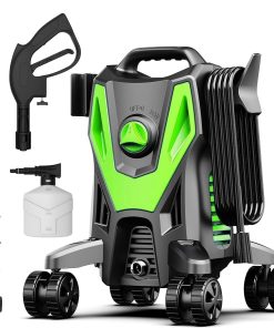 Pressure Washer -4800PSI Power Washer with 4 Quick Connect Nozzles, High Pressure Cleaning Machine with Foam Cannon for Car-Garage-Patio Home Cleaning - 1