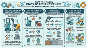 Mold Using Pressure Washers