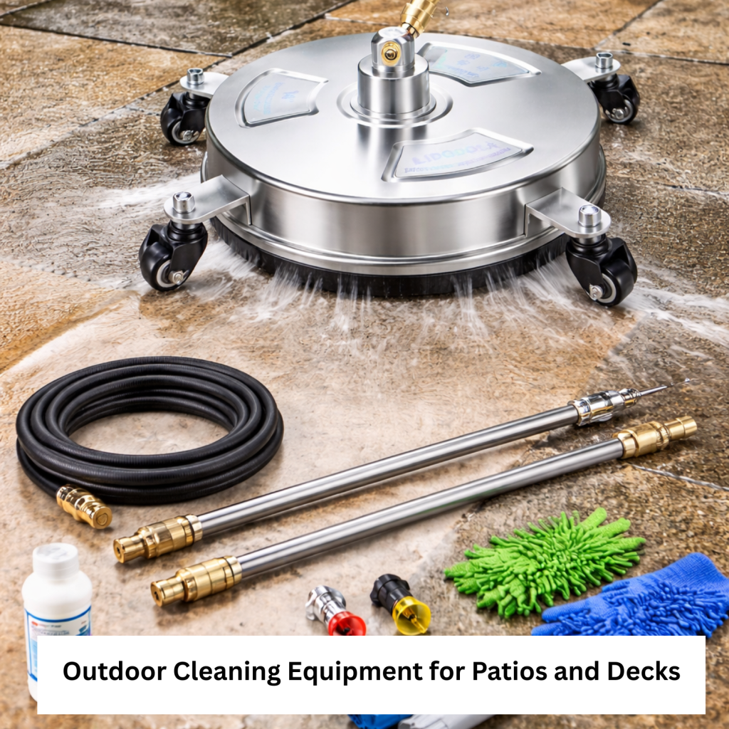 Outdoor Cleaning Equipment for Patios & Decks Guide