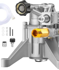 Tool Daily 7-8 Shaft Vertical Pressure Washer Pump, Replacement Power Washer Pumps for Cold Water Gas Pressure Washer, 2400-2800 PSI, 2.3 GPM, Compatible with GCV160, 308653078, RY802900 - 1