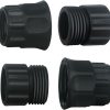 DUSICHIN Garden Hose Connector Pressure Washer Gun to Water Garden Hose Adapter, 3-4 INCHES GHT Male And Female to Power Washer Wand Handle M22 Female Fitting 3-4 GHT To M22 Joint DUS2623 - 1