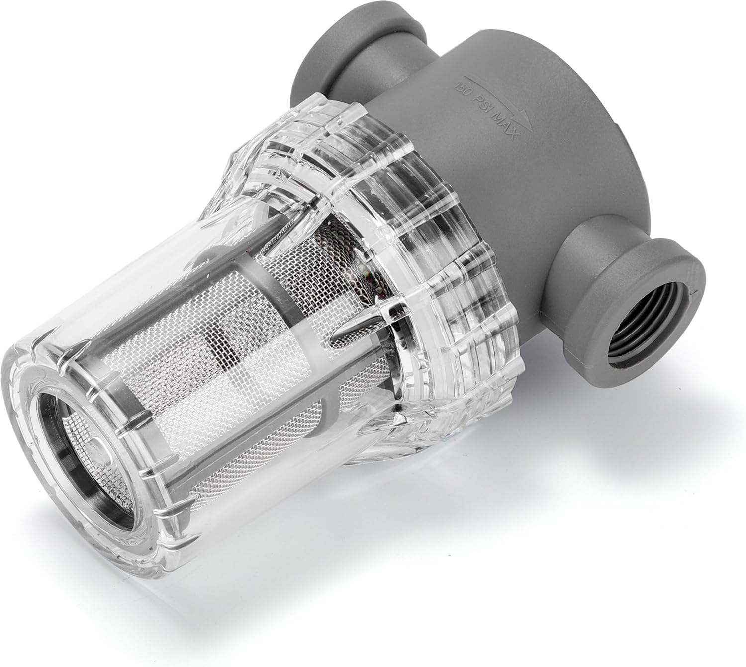 1/2'' Female NPT in-Line Strainer - Garden Hose Filter for High Pressure Washer, Sediment Filter with 30 Mesh Stainless Steel Screen (1/2'' 30 Mesh) - Image 5