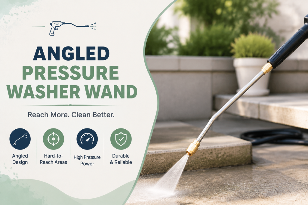 Angled Pressure Washer Wand