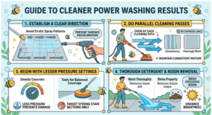 Pressure Washing Driveway Before and After Tips